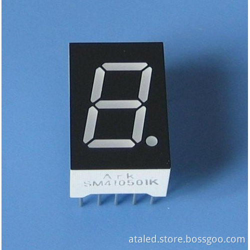 China Manufacturer Supply 7 Segment LED Screen with 1 Digit